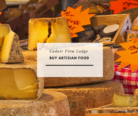 CLICK to find places to shop for artisian food in Snowdonia