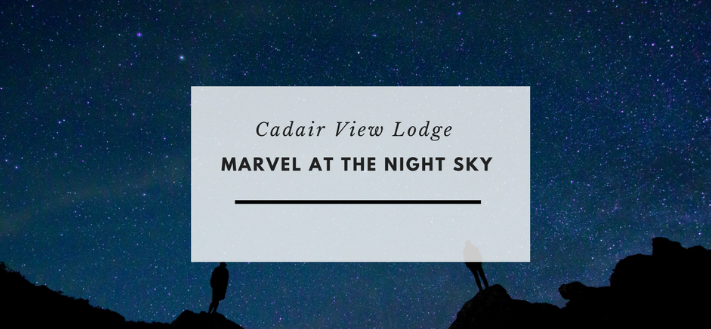 Dark Sky Project Snowdonia. See the stars from our accommodation