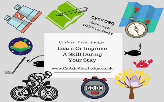 CLICK to see details of courses run locally to our accommodation in Snowdonia